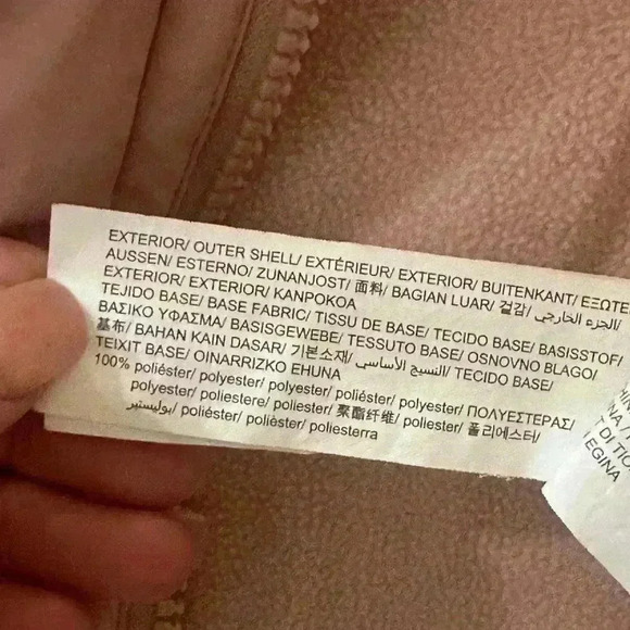 Pull & Bear Pink Puffer Jacket with Hood, Size Small, Cozy and Warm - Picture 8 of 9